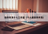 軟件開發(fā)個人工作室（個人做軟件開發(fā)）