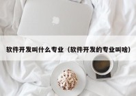 軟件開發(fā)叫什么專業(yè)（軟件開發(fā)的專業(yè)叫啥）