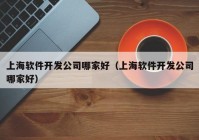 上海軟件開發(fā)公司哪家好（上海軟件開發(fā)公司哪家好）