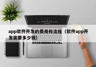 app軟件開發(fā)的費(fèi)用和流程（軟件app開發(fā)需要多少錢）